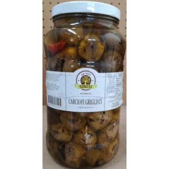 Grilled Artichokes - jar...