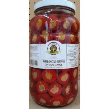 Tuna- stuffed cherry pepper...